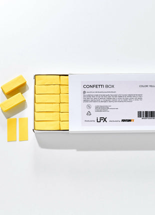 CAJA DE CONFETI DE PAPEL FENTUMFX Caja de confeti de 0.5 kilogramos..
