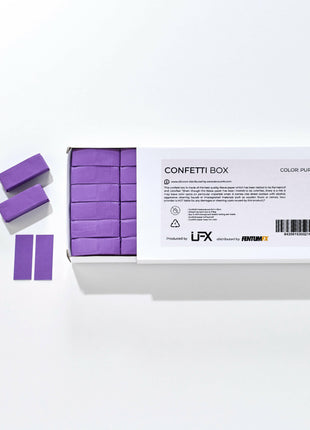CAJA DE CONFETI DE PAPEL FENTUMFX Caja de confeti de 0.5 kilogramos..