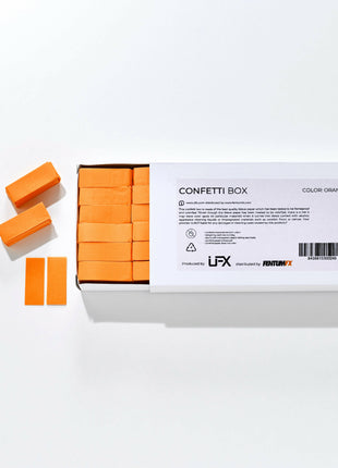 CAJA DE CONFETI DE PAPEL FENTUMFX Caja de confeti de 0.5 kilogramos..